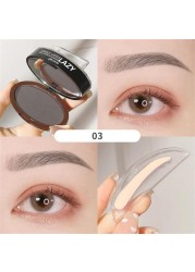 Eyebrow Seal Waterproof Long Lasting Professional Double or Single Layer Makeup Palette Enhancers Lazy Seal Eye Brow Shadow