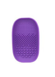 1pc Silicone Makeup Brush Cleaning Mat Cosmetic Brush Cleaner Palette Scrub Professional Makeup Brush Washing Pad Tools