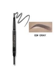 HANDAIYAN Double Ended Waterproof Eyebrow Pencil Long Lasting 5 Colors No Blooming Rotatable Paint Tattoo Eyebrow Pen TSLM1