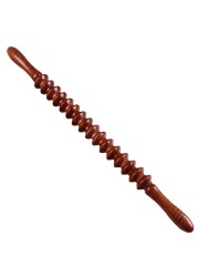 Meridian Yoga Massage Stick Wooden Massage Stick For Stomach Back Waist Neck Leg