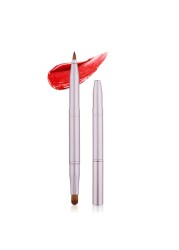 sainbj makeup brush portable lip contour concealer lip concealer makeup brush double end makeup brush for women