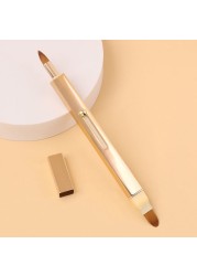 sainbj makeup brush portable lip contour concealer lip concealer makeup brush double end makeup brush for women