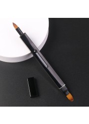 sainbj makeup brush portable lip contour concealer lip concealer makeup brush double end makeup brush for women