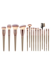 Loebig Beauty Makeup Brushes Cosmetic Brush Set Powder Foundation Blush Highlighting Eye Shadow Eyebrow Eye Lashes Make Up Tools