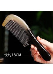 MR.JULIET Thick Real Ivory Comb Ladies Long Hair Natural Household High Quality Authentic Yak Bone Anti Static Massage