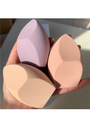 Large Makeup Sponge Foundation Powder Smooth Cosmetic Puff Cut Shape Concealer BB Cream Liquid Face Cosmetic Make Up Blender Tool