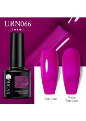 ur sugar fluorescent reflective gel nail polish neon yellow pink red glitter semi permanent soak off uv led nail polish