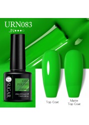 ur sugar fluorescent reflective gel nail polish neon yellow pink red glitter semi permanent soak off uv led nail polish