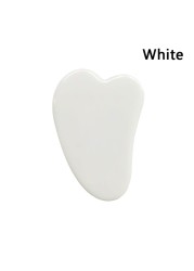 1pc Natural Jade Gua Sha Scraper for Face Neck Skin Lifting Wrinkle Remover Beauty Care Massage Pink Quartz Jade Guasha Board