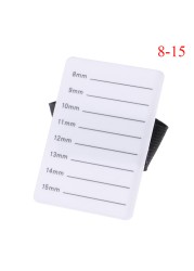 2 in 1 Acrylic False Eyelashes Plate Holder Pad Lashes Holder Extension Tool Extension False Eyelash Hand Belt Pallet Holder