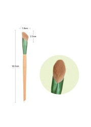 Wig 1/2 Piece Foundation Makeup Brush Slant Head Liquid Foundation Concealer Cosmetic Blending Brushes Face Contour Beauty Tool