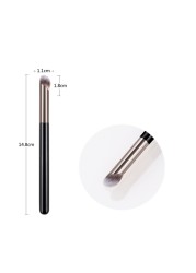 Wig 1/2 Piece Foundation Makeup Brush Slant Head Liquid Foundation Concealer Cosmetic Blending Brushes Face Contour Beauty Tool