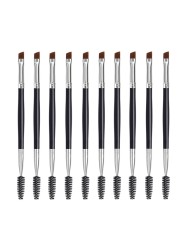 Loebig 2/5/10pcs Eyebrow Eyelash Makeup Brushes Set Cosmetic Lashes Mascara Eye Brow Cream Brush Beauty Eyebrow Lash Make Up Tools