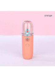 Nano Mist Sprayer Facial Beauty Tool USB Humidifier Rechargeable Nebulizer Facial Steamer Moisturizing Face Skin Care Tools