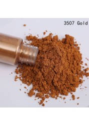 Colorful pearl mica pigment powder for nails glitter art, soap making epoxy resin eyeshadow lipstick car paint