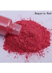 Colorful pearl mica pigment powder for nails glitter art, soap making epoxy resin eyeshadow lipstick car paint