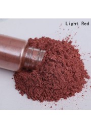 Colorful pearl mica pigment powder for nails glitter art, soap making epoxy resin eyeshadow lipstick car paint