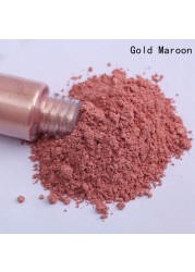 Colorful pearl mica pigment powder for nails glitter art, soap making epoxy resin eyeshadow lipstick car paint