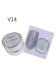 8ml Multi Shell Gel Nail Polish Semi Permanent Varnish UV Gel Base Top Coat for Nail Polish Gel DIY Nail Glitter Gel