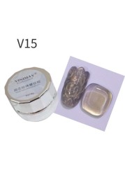 8ml Multi Shell Gel Nail Polish Semi Permanent Varnish UV Gel Base Top Coat for Nail Polish Gel DIY Nail Glitter Gel