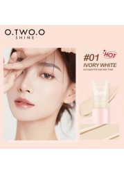 O.TWO.O Full Coverage Face Liquid Foundation Concealer Lightweight Easy to Wear Foundation Makeup Women Cosmetics