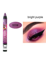 12 Color Professional High Quality Eye Shadow Pen Beauty Highlighter Eyeshadow Pencil Wholesale Eye Pencil Makeup