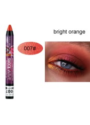 12 Color Professional High Quality Eye Shadow Pen Beauty Highlighter Eyeshadow Pencil Wholesale Eye Pencil Makeup