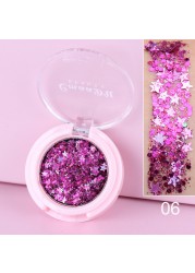 Elegant Makeup Glitter Liquid Eyeshadow Shimmer Diamond Shiny Eyeshadow Palette Lasting Shimmer Pigmented Eye Shadow Cosmetics