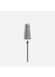 New 5 in 1 Tapered Carbide Nail Drill Bits Two-Way Carbide Drill Bits Accessories Milling Cutter for Manicure Left and Right Hand