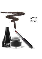 10 Colors Matte Eyeliner Gel With Brush Waterproof Quick Dry Long Lasting Eye Makeup Anti-sweat Eye Liner Cream