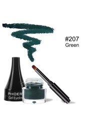 10 Colors Matte Eyeliner Gel With Brush Waterproof Quick Dry Long Lasting Eye Makeup Anti-sweat Eye Liner Cream