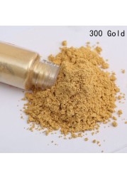 Bottle Pack 10g Pigment Powder Nail Art Craft Classic Golden Glitter Powder Flash Dust Decoration Paint Packaging