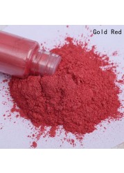 10g Mica Powder Epoxy Resin Dye Pearl Pigment Natural Mineral Mica Handmade Soap Coloring Powder for Cosmetic Soap Making