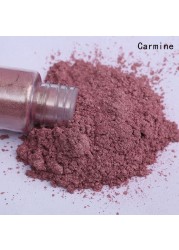 10g Mica Powder Epoxy Resin Dye Pearl Pigment Natural Mineral Mica Handmade Soap Coloring Powder for Cosmetic Soap Making