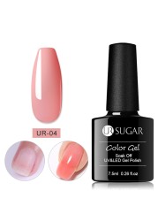 UR Sugar Milky White Gel Gel Polish 7.5ml Soak Off UV Gel Nail Polish Varnish Semi Permanent Nail Art UV LED Varnish