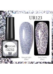 UR Sugar Milky White Gel Gel Polish 7.5ml Soak Off UV Gel Nail Polish Varnish Semi Permanent Nail Art UV LED Varnish