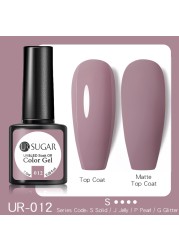 UR Sugar Milky White Gel Gel Polish 7.5ml Soak Off UV Gel Nail Polish Varnish Semi Permanent Nail Art UV LED Varnish