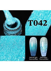 ur sugar 7.5ml neon yellow reflective glitter gel nail polish shine twilight nail gel nail art varnish semi permanent varnish