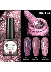 UR SUGAR 7.5ml Disco Reflective Cat Magnetic Gel Nail Polish Auroras Iridescent Glitter Sequins Soak Off Nails Art UV Varnish