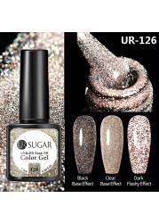 UR SUGAR 7.5ml Disco Reflective Cat Magnetic Gel Nail Polish Auroras Iridescent Glitter Sequins Soak Off Nails Art UV Varnish