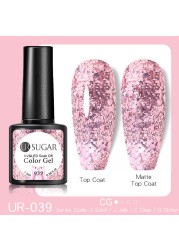 UR SUGAR 7.5ml Disco Reflective Cat Magnetic Gel Nail Polish Auroras Iridescent Glitter Sequins Soak Off Nails Art UV Varnish