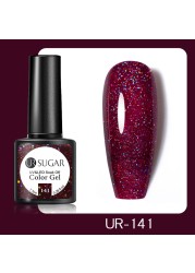 UR SUGAR 7.5ml Glitter Reflective Gel Nail Polish Manicure Nail Art Semi Permanent UV LED Nail Polish Lamp