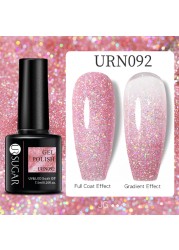 UR SUGAR 7.5ml Glitter Reflective Gel Nail Polish Manicure Nail Art Semi Permanent UV LED Nail Polish Lamp