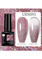 UR SUGAR 7.5ml Glitter Reflective Gel Nail Polish Manicure Nail Art Semi Permanent UV LED Nail Polish Lamp