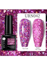 UR SUGAR 7.5ml Glitter Reflective Gel Nail Polish Manicure Nail Art Semi Permanent UV LED Nail Polish Lamp