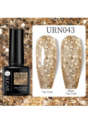 UR SUGAR 7.5ml Glitter Reflective Gel Nail Polish Manicure Nail Art Semi Permanent UV LED Nail Polish Lamp