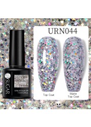 UR SUGAR 7.5ml Glitter Reflective Gel Nail Polish Manicure Nail Art Semi Permanent UV LED Nail Polish Lamp