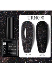 UR SUGAR 7.5ml Glitter Reflective Gel Nail Polish Manicure Nail Art Semi Permanent UV LED Nail Polish Lamp