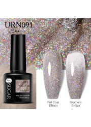 UR SUGAR Glitter Nail Gel Polish Color Glitter Sequins Shiny Gel Base Long Lasting Nail Art Varnish