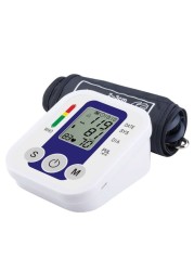 Automatic sphygmomanometer arm medical blood pressure monitor BP sphygmomanometer meter tonometer for measuring arterial pressure